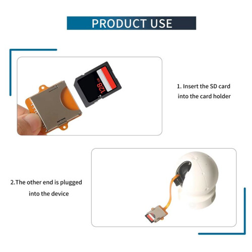 Para Micro- TF Memory Card Kit Macho para  Fêmea Extensão Soft Flat FPC Cabo Extensor 15cm 2
