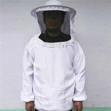 10X Schutzjacke für Imker, Schleier-Overall, Imkeranzug mit Flügelärmeln, Imkerjacke für Imker