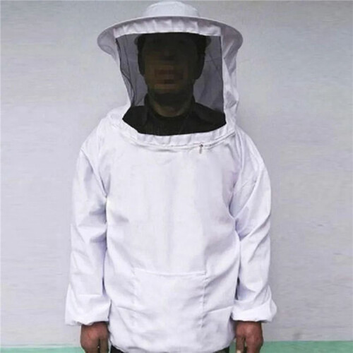 10X Protective Beekeeping Jacket  Overalls, Beekeeping Cap Sleeves Beekeeper Suit, Beekeeping Bee Jacket