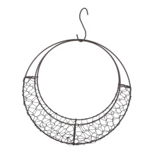 Hanging Plant Basket Gold Metal S Shape Planter Holder for Succulents Indoor Outdoor Decor
