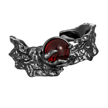Bague inspirée du soleil/lune, taille réglable, anneau-soleil