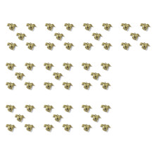 50 Pcs Alloy Animal Shape Horse Pendants DIY Craft-Gu Qing..