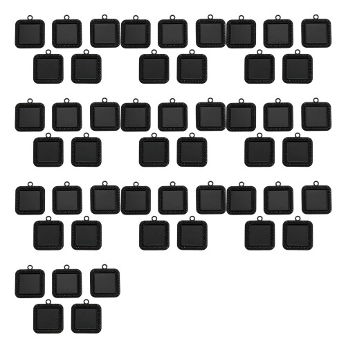 50PCS Multifunctional Square Stand Suitable for- Black..