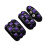 1 Set Punk Gothic Dark Square Stud Leather Bracelets for-F. 1