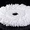 Mop Micro- Refill for 360 Spin Magic Mop-Microfiber Replacement Mop -Round Shape Standard Size (White-6 Pack) 5
