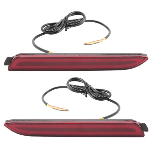8x LED-StoßFänger-Reflektor-Hellrote Linse-Bremslichter für  Camry 2006-2014 2