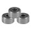 693RS 3mmx8mmx4mm Double Sealed Miniature Deep   Bearing 100Pcs 3