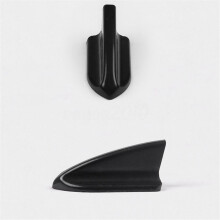 24Pcs Black Car EVO-Style PP Roof Fins Spoiler Wing Kit Generator