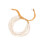 Verstellbares, stapelbares Armband mit Kunstperlen, 1