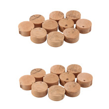 20Pcs ClÉ de L'Eau ClÉ Pad En LiÈGe pour Robinet de Broche pour Accessoires de RÉparation de Trombone de Trompette