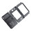 For  NEW 3DS LL/XL Replacement Housing Shell Kit Top Middle Frame Faceplate Console Case A 3