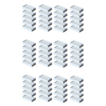 60 Stück Hepa Filter für V5 V5S V3 V5Pro V50 V55 X5 V5 Pro Roboter Staubsauger Teile