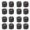 PUENTE 16Pcs/Set  Skateboard Wheels PU Wheels Long Board  Wheels with ABEC-9 Bearings 1