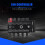10-Poorts Pc-Chassisventilatorhub CPU-Koeling HUB 12V 4-Pins Ventilator PWM-Hub -Controller 4