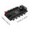 10-Poorts Pc-Chassisventilatorhub CPU-Koeling HUB 12V 4-Pins Ventilator PWM-Hub -Controller 6