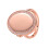 Contemporary Copper Locket Ring Geometric Oval-rose gold 1