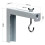 8Pcs Projector Curtain Hanger Projector Screen L-Bracket Mounting Hanger Holder Adjustable Extension Mount Stand 8