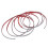 2X Chrome Adhesive Silver Tape 6MM 3 Meters Auto 2