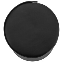 2X Cravate Noire Cravate Stockage Coffre Cadeau Boite Cylindre Forme