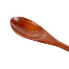 Spoons Wooden Soup Spoon 15 Pieces Eco Friendly Tableware Natural Ellipse Wooden Ladle Spoon Set for for Eating Stirring