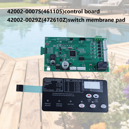 Pool Heater Control Board Kit with Switch Pad for Pentair MasterTemp and StaRite MaxETherm 1