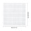120 Pieces Plastic Mesh Canvas Sheets for Embroidery, Acrylic Yarn Crafting, Knit and Crochet Projects (10.6 X 10.6cm) 10