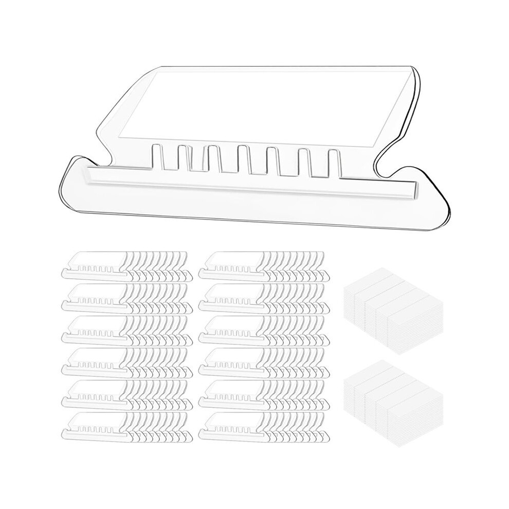 Multiple Folder File Hanging File Folder Tabs, 200 Pcs File Folder Tabs File Tabs for ...