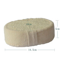 4X Natural Luffa Sponge Bath  Shower Scrub for Whole Body Healthy Massage Brush