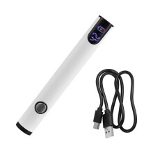 3X 510 Thread Batterij Cart Pen Koploze Elektrische Soldeerbout met Instelbare Temperatuur Soldeerbout Kit Wit
