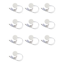 10X Holzpaneel LED Touch Sensor Dimmerschalter Versteckter Schalter Touchschalter für LED Streifen Weiß