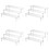 4X Acrylic Lifting Display Stand 3-Layer Perfume Tissue Display Stand Character Model Display Stand Dessert Rack 2