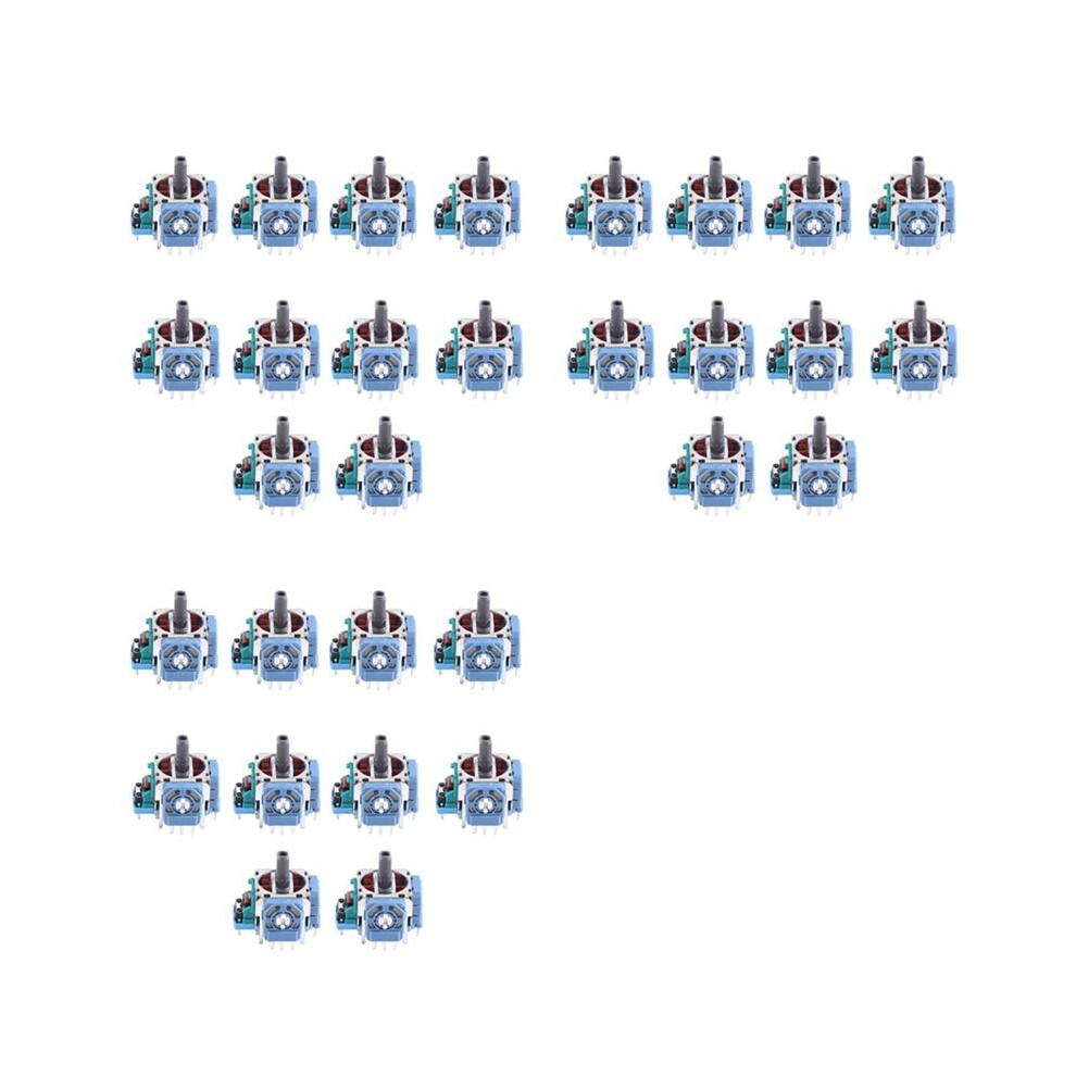 30Pcs 3D Joystick Module Potentiometer For Ps5 Ps4 Game Controller Vibrating Joystick Repair Parts 4713096839862