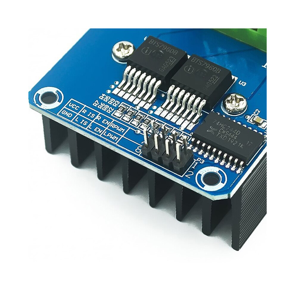 Double Bts7960 43A H-Bridge High-Power Motor Driver Module 4714089267143