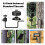 Trail Camera Tree Mount: 360 Degrees Adjustable Game Camera Mount with 1/4 Inch Screw, Easy Installation 4 Pack 5