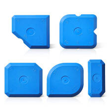 Silicone Sealant Tool Set 5 Piece Caulking Finishing Kit MultiAngle Applicator for Bathroom Kitchen