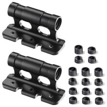 Bike Fork Mount Rack Holders with ThruAxle Set, Aluminum Bicycle Storage for Vehicle and Indoor Use