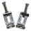 12x Replacement Chrome Tremolo Bridge Saddles Sets for  Electric Guitar 3