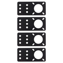 4X 3D Printer - Aluminum Nema 17 Stepper Motor Mount Plate for CNC Machine 3D Printer for  CNC Parts