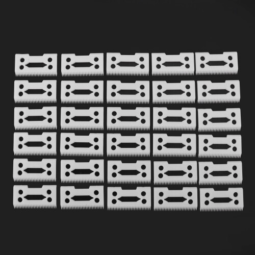 180Pcs 28 Teeth Zirconia Ceramic Clipper Blade for  Senior Clipper 2