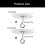 Pack of 5 Multipurpose Adhesive Hooks for Smooth Surfaces-6.5cm 4