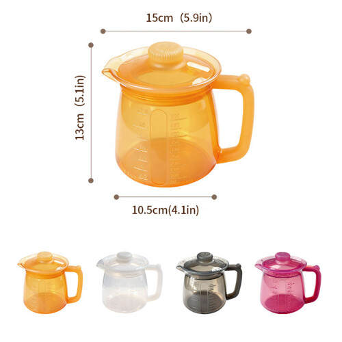 Cafetière en Silicone de qualité alimentaire, résistante-Clair 1