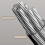 Steel Clothesline Adjustable Length Support for Laundry-Silver 7