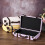Sturdy Leather Storage Suitcases Portrable-S Navy Blue 4