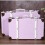 Multi Functional Wooden Storage Container Carry-S Burgundy 5