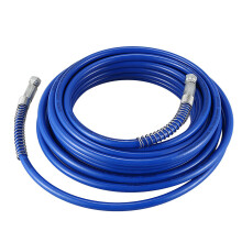 2pcs 15M Spray Hose Airless Paint Hose 1/4 Inch Airless Sprayer 3600 PSI High Pressure Fiber Pipe