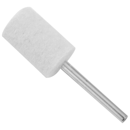 80Pcs Wool  Mounted Mandrel Polishing Buffing Wheels Grinding Bits 1/8 Inch Shank 1