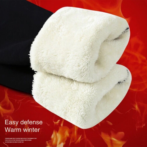 Γυναικείο κολάν με επένδυση Sherpa Fleece, θερμικό παντελόνι γιόγκα 2