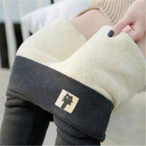 Γυναικείο κολάν με επένδυση Sherpa Fleece, θερμικό παντελόνι γιόγκα 1