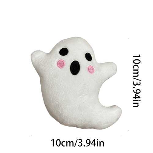 Halloween ghost plush pillow ultra-soft 4 inch 2