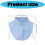Quick Changes Collar Insert for Shirts in 3 Hues Enhancers 3
